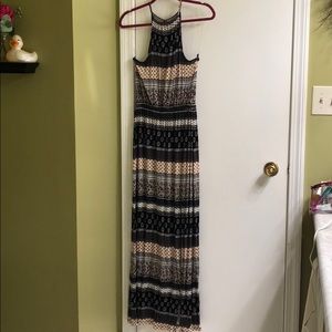 American Eagle bohemian maxi tank dress